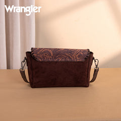 Wrangler Vintage Floral Printed Crossbody Bag with Small Pouch