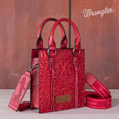 Wrangler Embossed Top Handle Crossbody