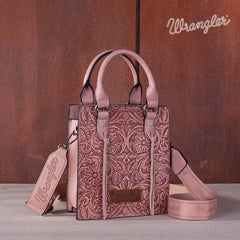 Wrangler Embossed Top Handle Crossbody