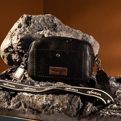 Wrangler Dual Zipper Stitch Crossbody Bag