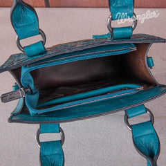 Wrangler Embossed Top Handle Crossbody