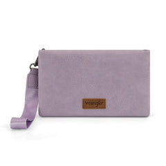Wrangler Leather Printed Wristlet
