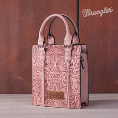 Wrangler Embossed Top Handle Crossbody