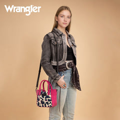 Wrangler Cow Print Mini Tote Bag