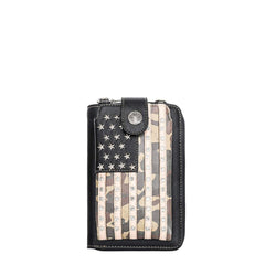 Montana West Western American Pride Phone Case Crossbody Wallet - Cowgirl Wear