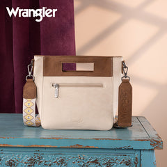 Wrangler Aztec Embroidered Crossbody Bag