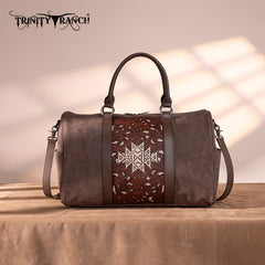 Trinity Ranch Tooled Weekender Bag