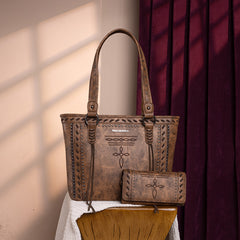 Montana West Whipstitch Collection Concealed Carry Tote