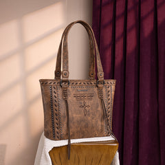 Montana West Whipstitch Collection Concealed Carry Tote