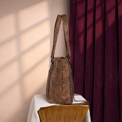 Montana West Whipstitch Collection Concealed Carry Tote