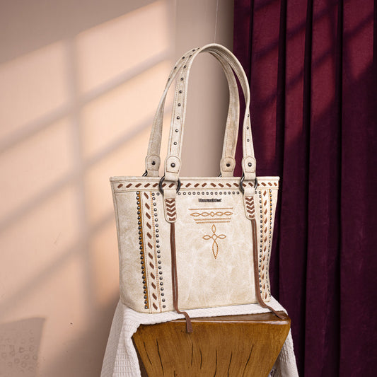 Montana West Whipstitch Collection Concealed Carry Tote