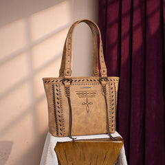 Montana West Whipstitch Collection Concealed Carry Tote