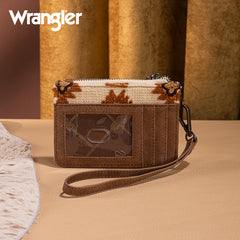 Wrangler Aztec Print Card Wallet