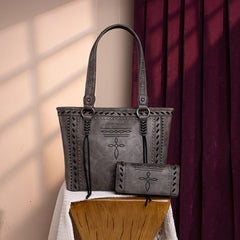 Montana West Whipstitch Collection Concealed Carry Tote