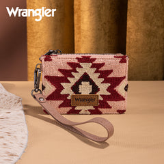 Wrangler Aztec Print Card Wallet