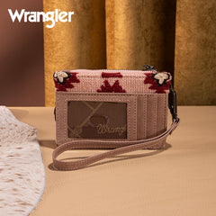 Wrangler Aztec Print Card Wallet