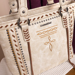Montana West Whipstitch Collection Concealed Carry Tote