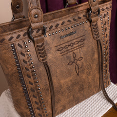 Montana West Whipstitch Collection Concealed Carry Tote
