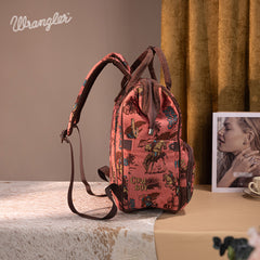 Wrangler Cowboy Print Diaper Bag