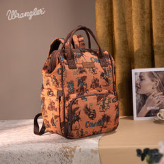Wrangler Cowboy Print Diaper Bag