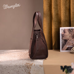 Wrangler Cowboy Print Concealed Carry Tote Bag