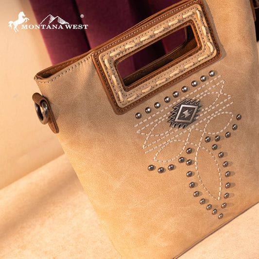 Montana West Diamond Cross Stitch Crossbody Bag