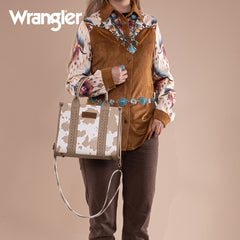 Wrangler Leopard Print Concealed Carry Tote Bag