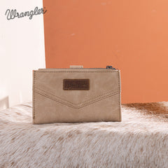 Wrangler V-Shaped Stitching Wallet