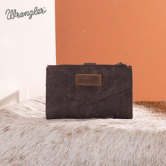 Wrangler V-Shaped Stitching Tooled Collection Wallet