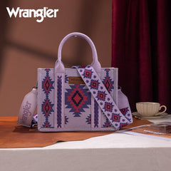 Wrangler Aztec Pattern Dual Sided Print Tote