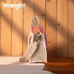 Wrangler Southwestern Print Rope Tote Bag