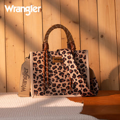 Wrangler Southwestern Print Rope Tote Bag