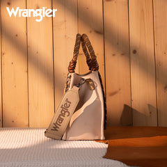 Wrangler Southwestern Print Rope Tote Bag