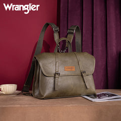 Wrangler Vintage Tote Convertible Backpack/Crossbody Bag