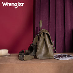Wrangler Vintage Tote Convertible Backpack/Crossbody Bag