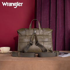 Wrangler Vintage Tote Convertible Backpack/Crossbody Bag