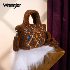 Wrangler Sherpa Aztec Sherpa Small Tote Bag
