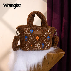 Wrangler Sherpa Aztec Sherpa Small Tote Bag