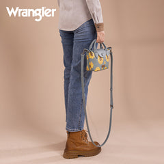 Wrangler Sunflower Print Mini Crossbody Bag