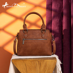 Montana West Sequined Aztec Tote Bag Set