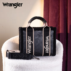 Wrangler Sherpa Trim Crossbody Bag