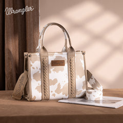 Wrangler Leopard Print Concealed Carry Tote Bag