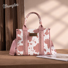 Wrangler Leopard Print Concealed Carry Tote Bag