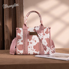 Wrangler Leopard Print Concealed Carry Tote Bag