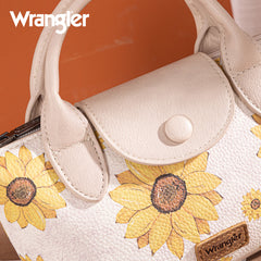 Wrangler Sunflower Print Mini Crossbody Bag