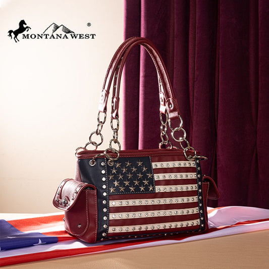 Montana West American Pride Concealed Carry Collection Satchel