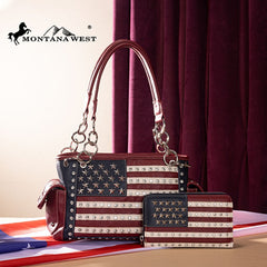 Montana West American Pride Concealed Carry Collection Satchel
