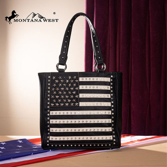 Montana West Purse Women's American Pride Concealed Carry Tote Bag
