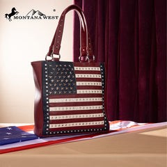 Montana West Purse Women's American Pride Concealed Carry Tote Bag