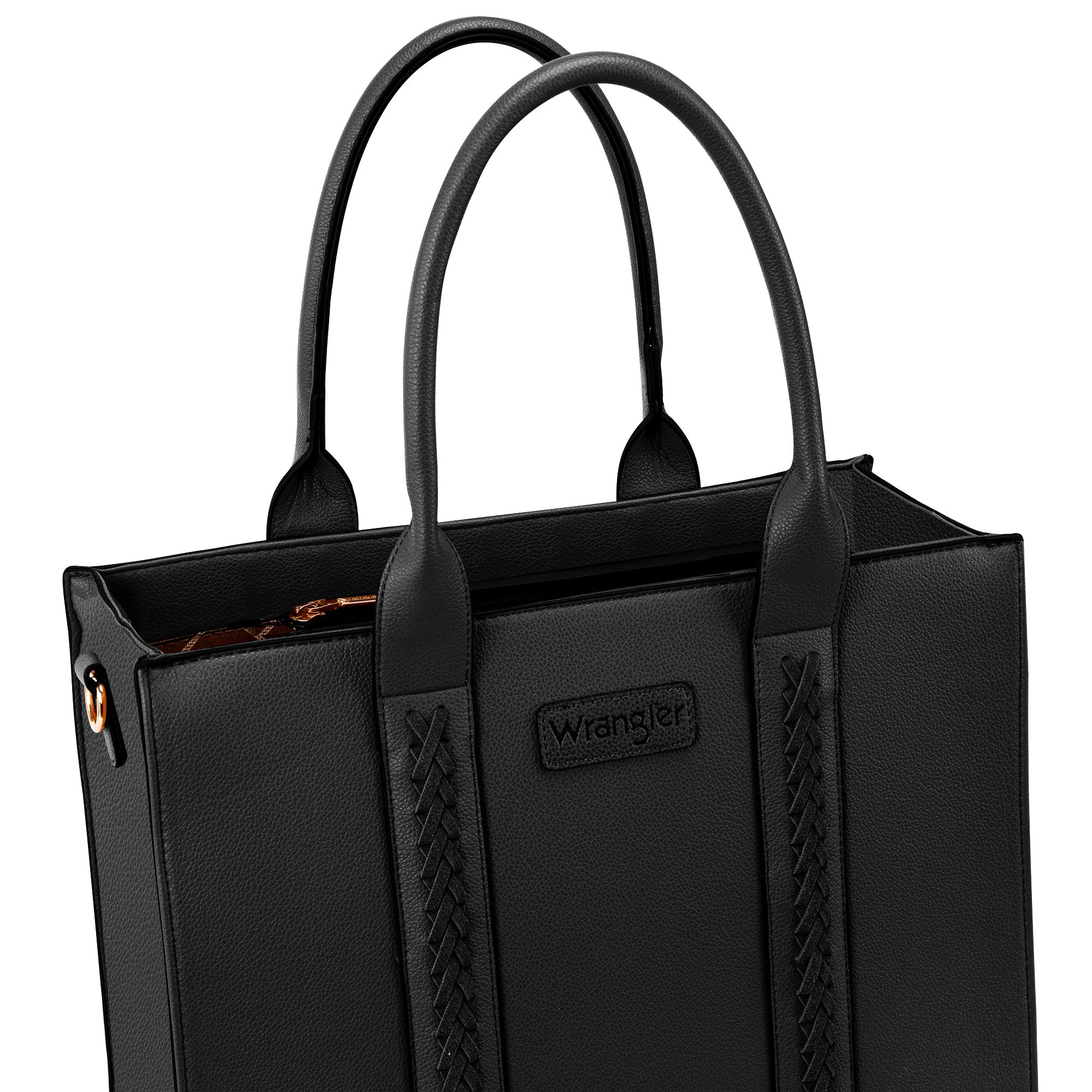Wrangler Tote Bag for Women Zipper Shoulder Handbag - Cowgirl Wear